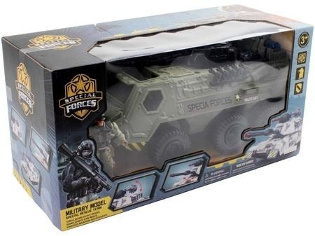 Battle Wagon - Military vehicle with accessories for children