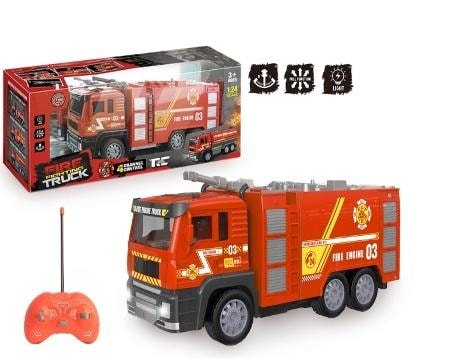 Fire truck RC - Remote controlled model in 1:24 scale