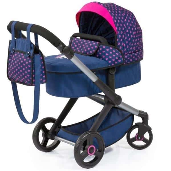 Bayer Design XEO - Combi doll pram for dolls up to 52 cm