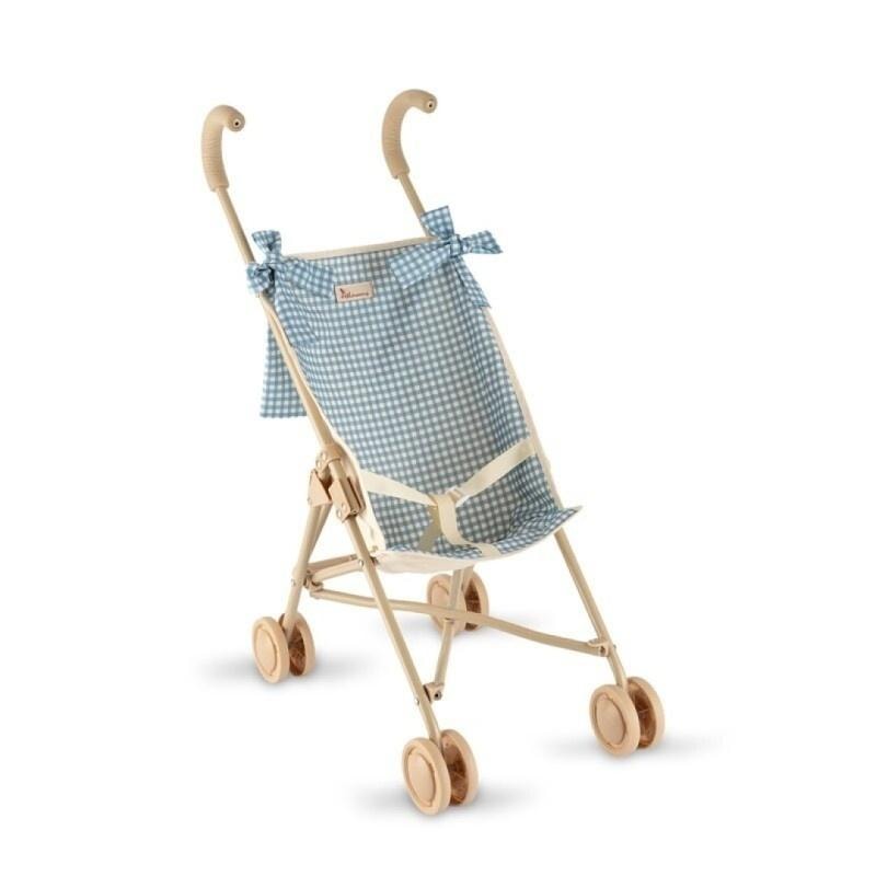 Asi Doll Stroller Noel for dolls up to 57cm - beige-blue