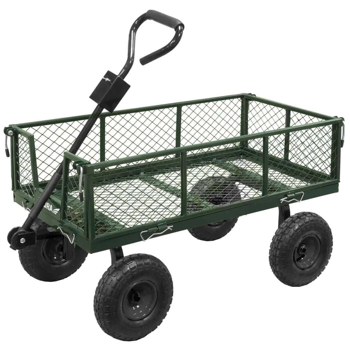 DEDRA Garden trolley with mesh 96x50x80 cm - ideal for the garden