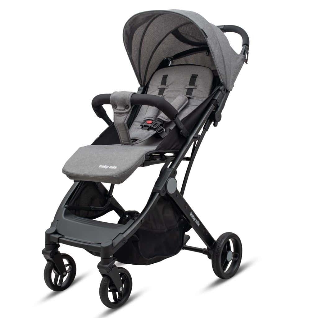 Bimelo Ultra-light grey - Stroller ideal for every occasion