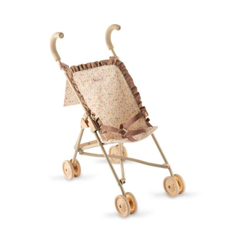 Asi Teresa - Doll stroller for dolls up to 46 cm beige-cocoa