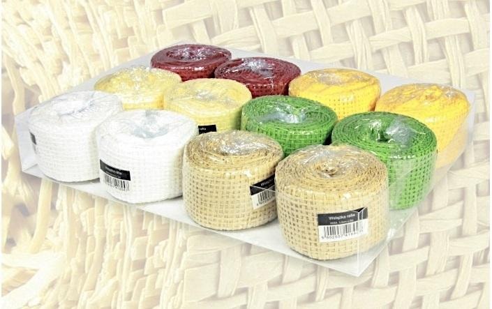 Decorative raffia ribbon - natural touch for your projects
