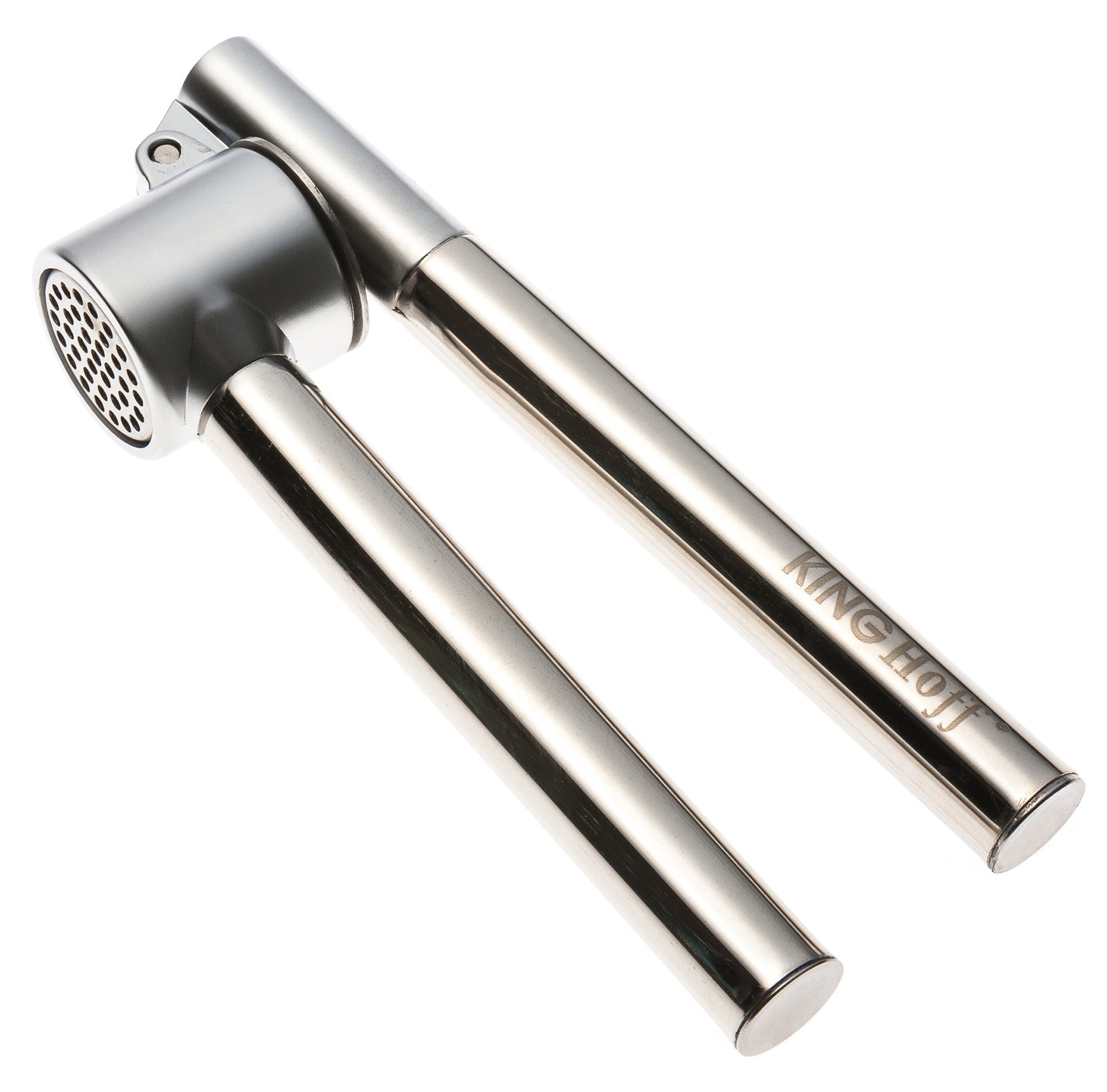 Kinghoff Garlic press steel 16 cm - indispensable in every kitchen