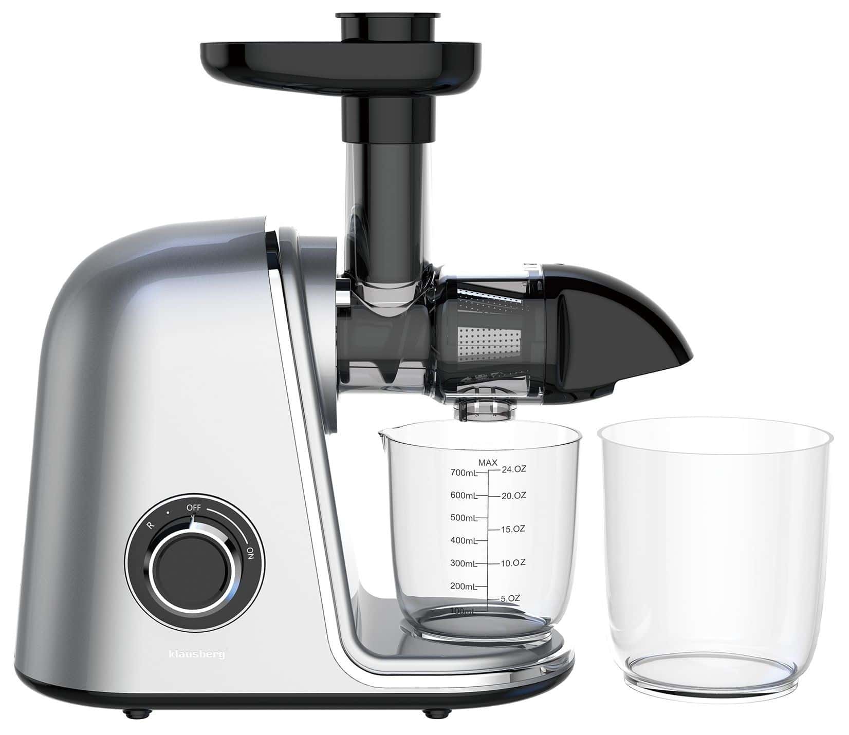 Klausberg Slow Juicer KB-7868 - horizontal, grey, 150W