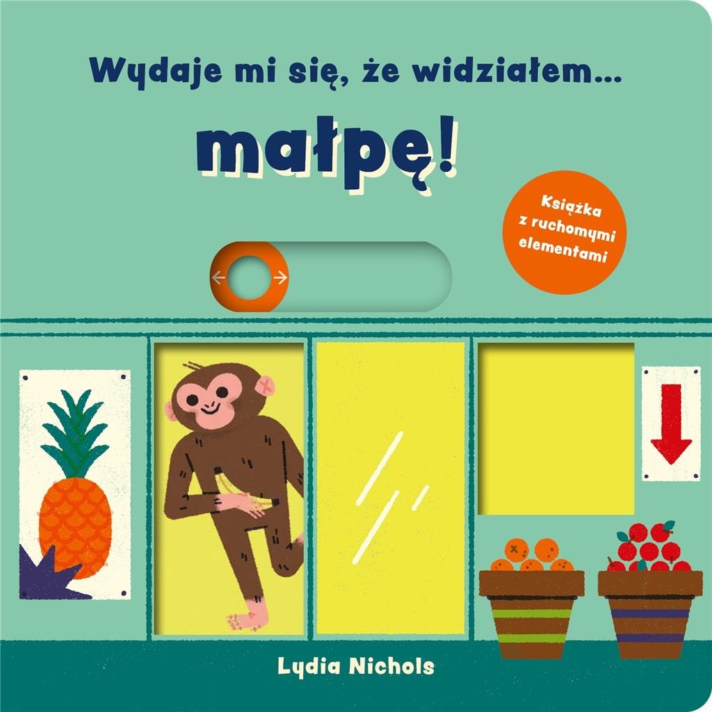 Mamania I think I saw... a monkey! - interactive book for the youngest