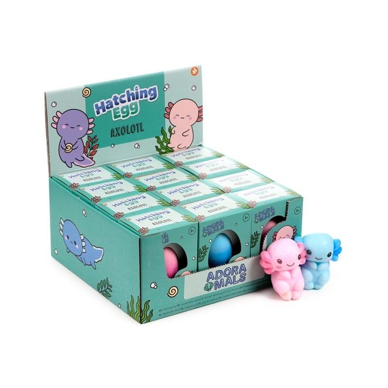 Puckator Hatching Axolotl Egg MIX - discover the surprise!