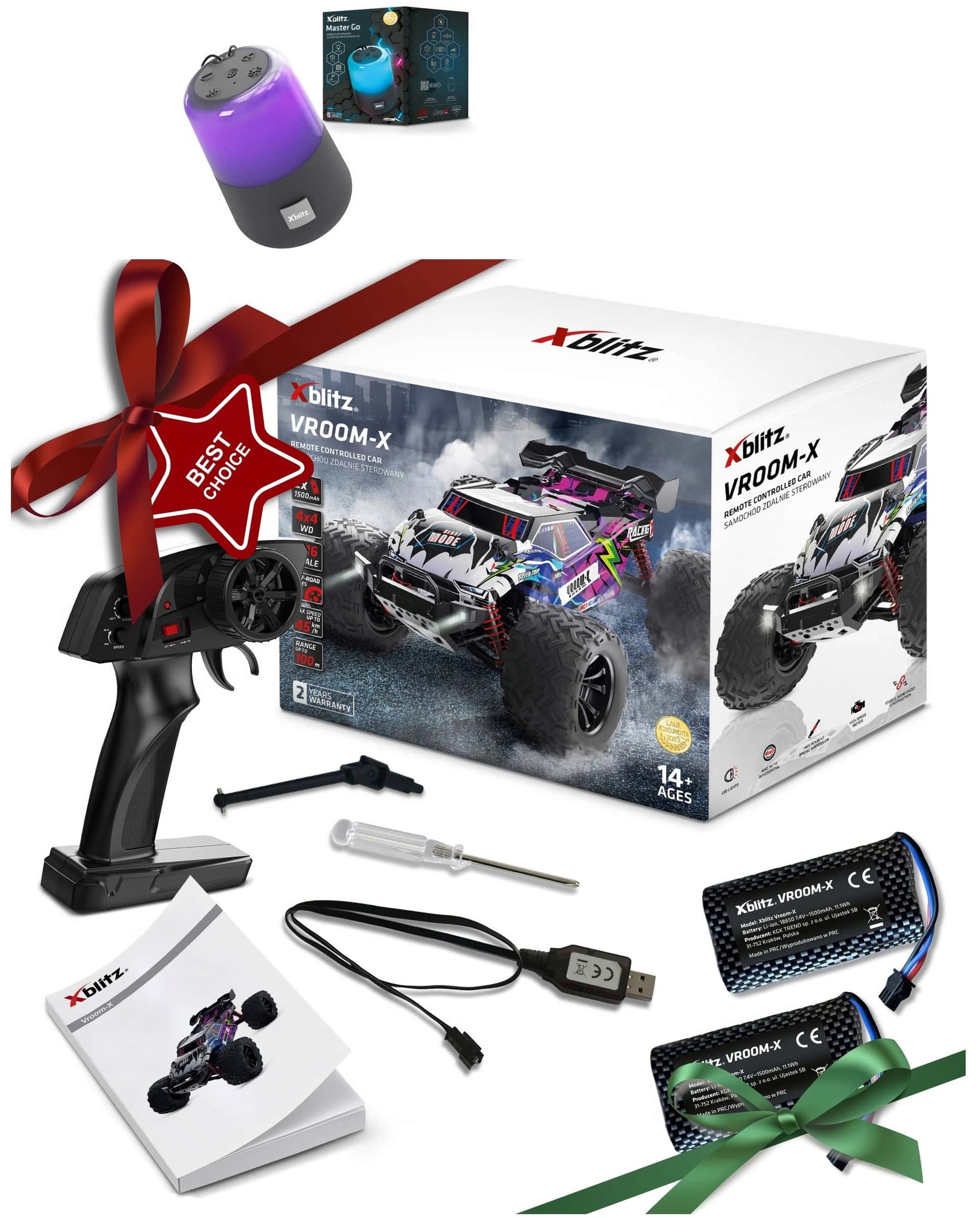 Xblitz Vroom-X - Remote-controlled car for everyone