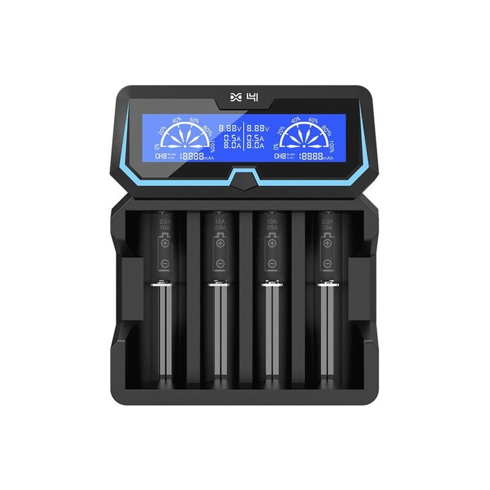 XTAR X4 - Charger for Li-Ion batteries 18650/20700/21700 - reliable charging