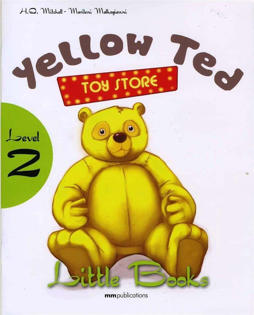 Yellow Teddy Bear with CD-Rom Book - Develop your child's English!