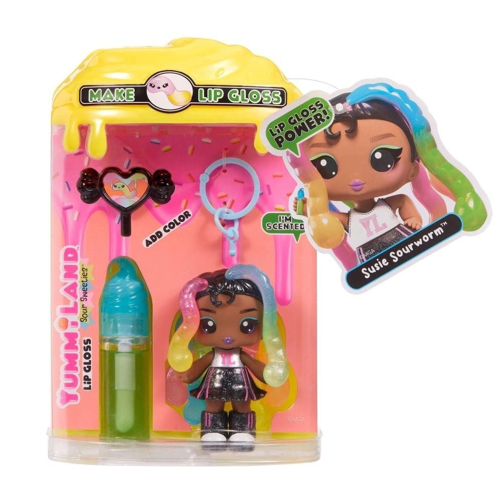 Yummiland Lip Gloss Sour Sweeties Sasha Sourworms - perfect for girls