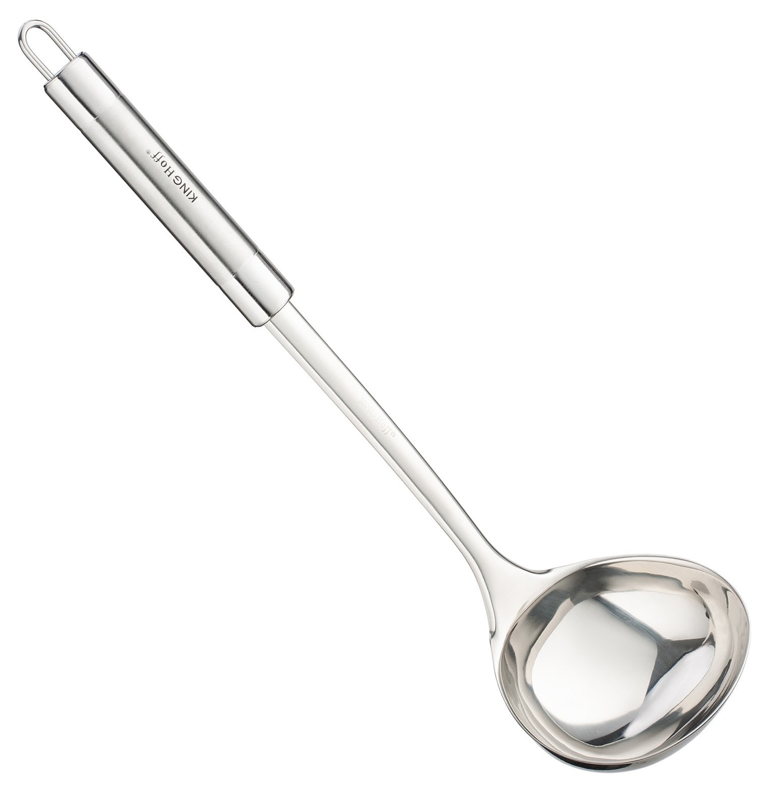 Kinghoff Ladle stainless steel 34 cm - ideal for soups and sauces