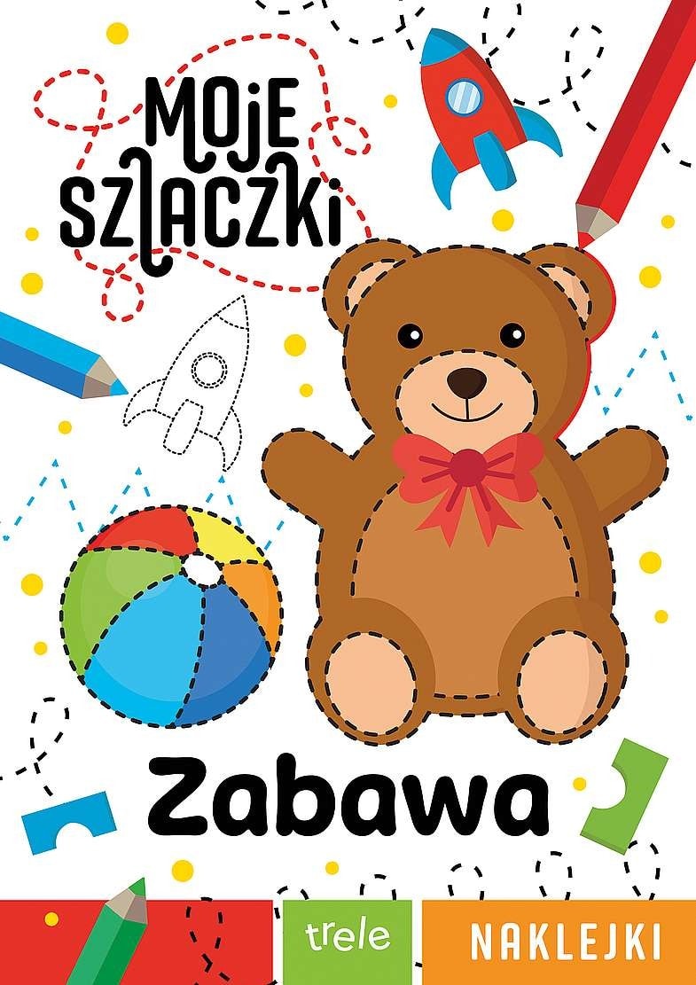 Zabawa My Scribbles - Workbook for Preschoolers