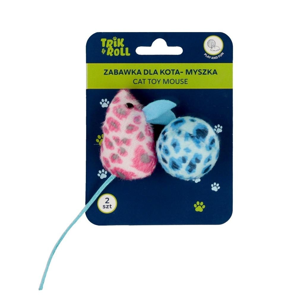 Mouse - Cat toy 2 pieces