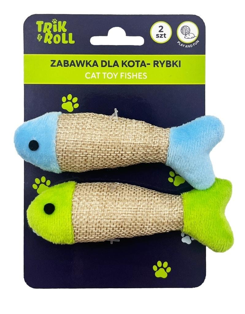 Cat toy - Fish 2 pieces - perfect for playing