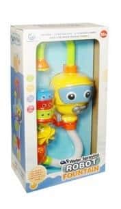 Bath toy - interactive robot with molds for children