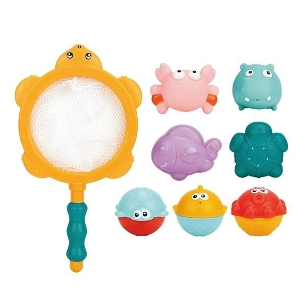 Baby Mix Bath Toys Set - 8 pieces of joy for your child!