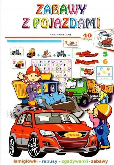 Pojazdy Zabawa Kolorowanka dla Dzieci