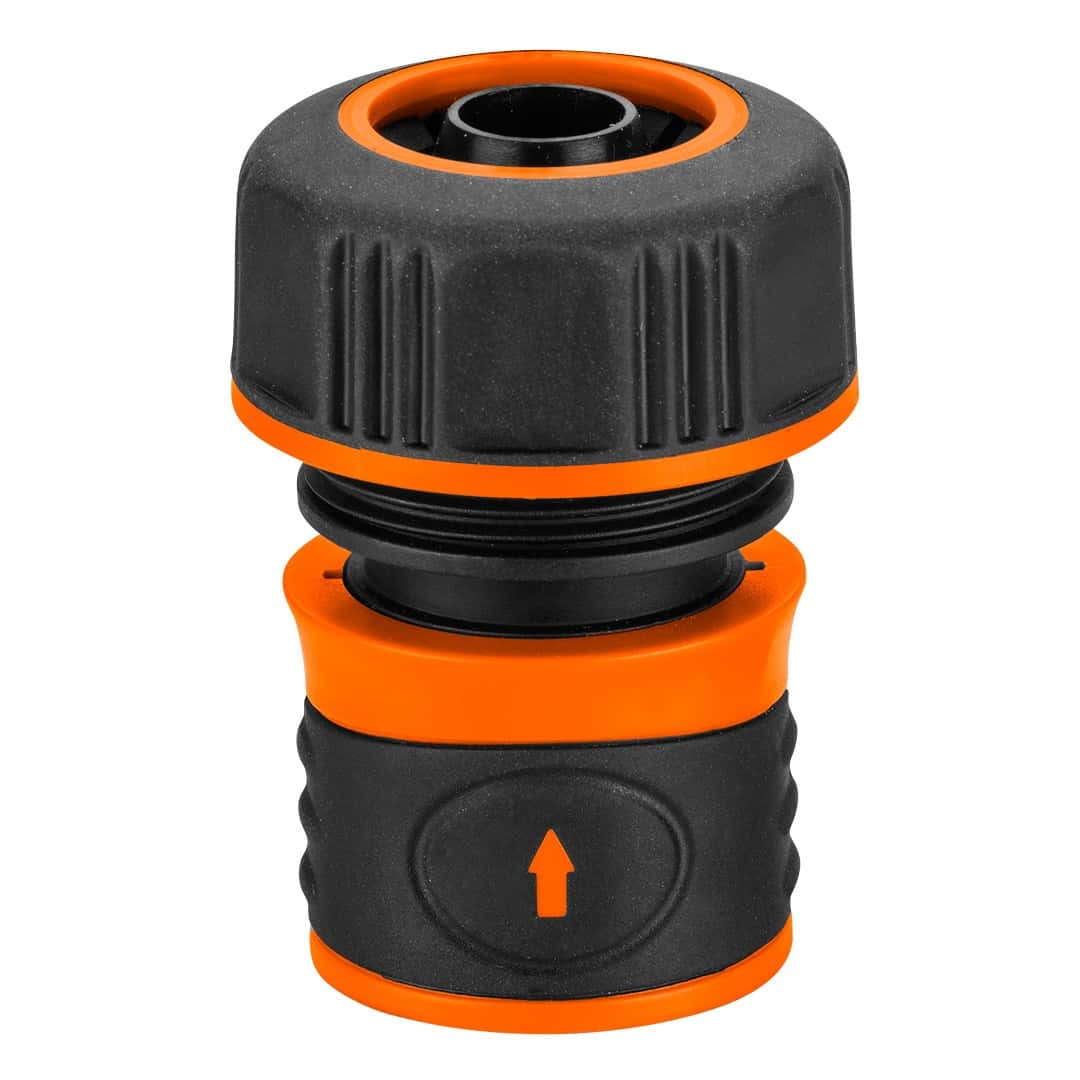 NEO Two-material hose connector 3/4" - reliable connection for garden hoses