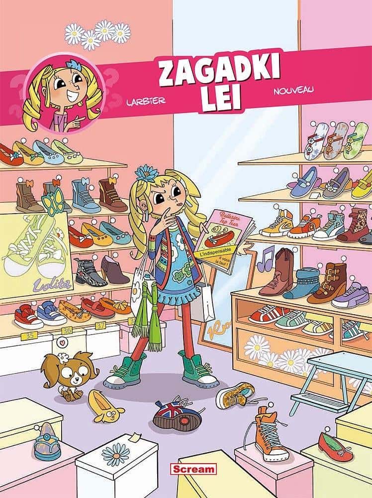 Scream Comics Lea's Riddles - Comic full of adventures and puzzles