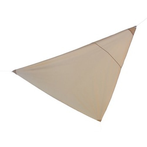 Ecru sun sail 5m - perfect for garden and terrace