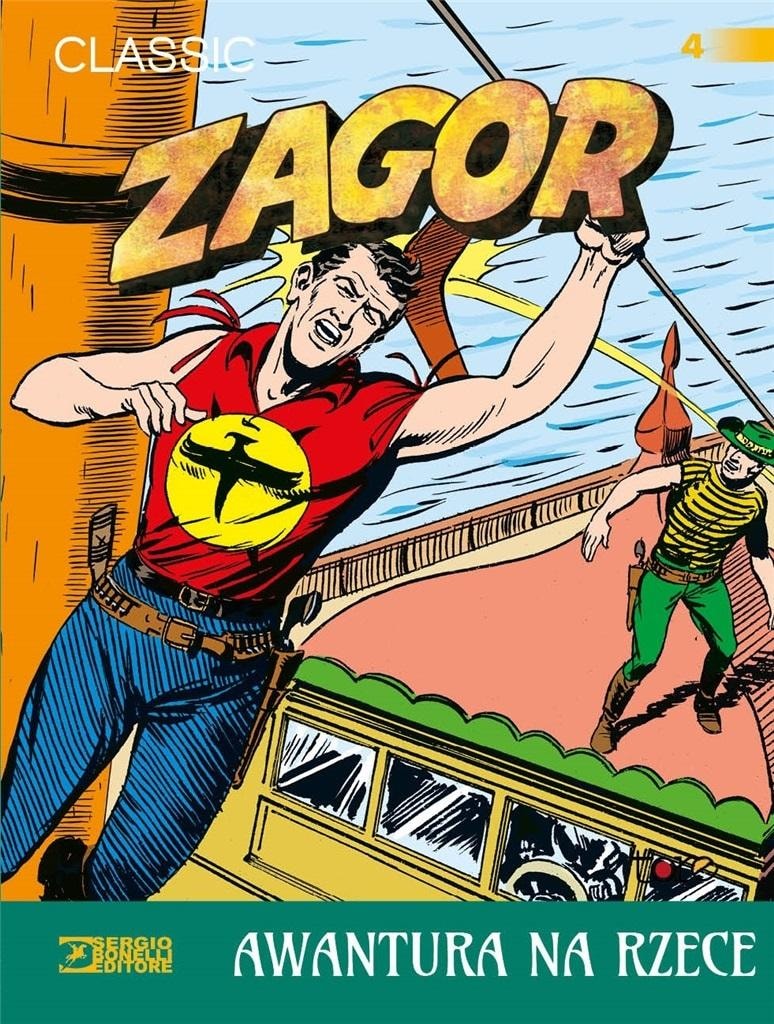 Tore Zagor T.4 Adventure on the River - comic full of adventures