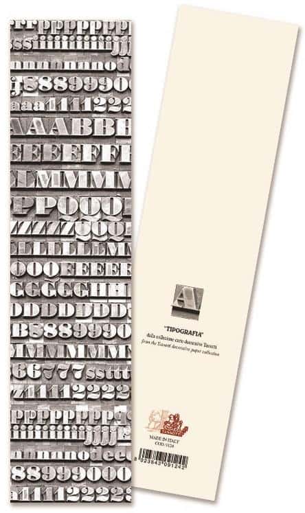 Bookmark Tipografia Druk - elegant accessory for every reader