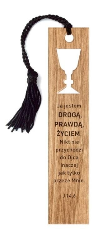 Wooden Bookmark I am - Chalice - Inspiring Gift