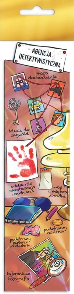 Detective Agency Bookmark - perfect for crime novel lovers