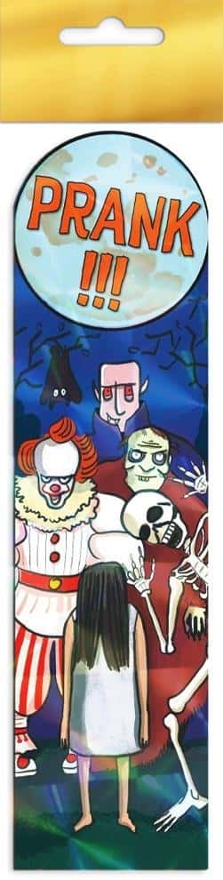 Prank! Fabulous bookmark with lenticular varnish - add humor to your reading