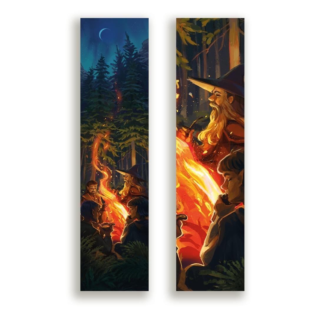 Niziołki - Cardboard bookmark for books with pearlescent sheen