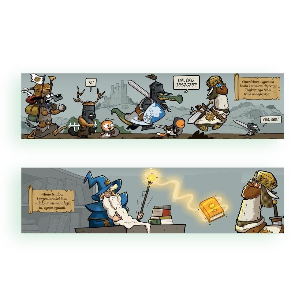 Cardboard bookmark - Holy Grail - ideal for book lovers