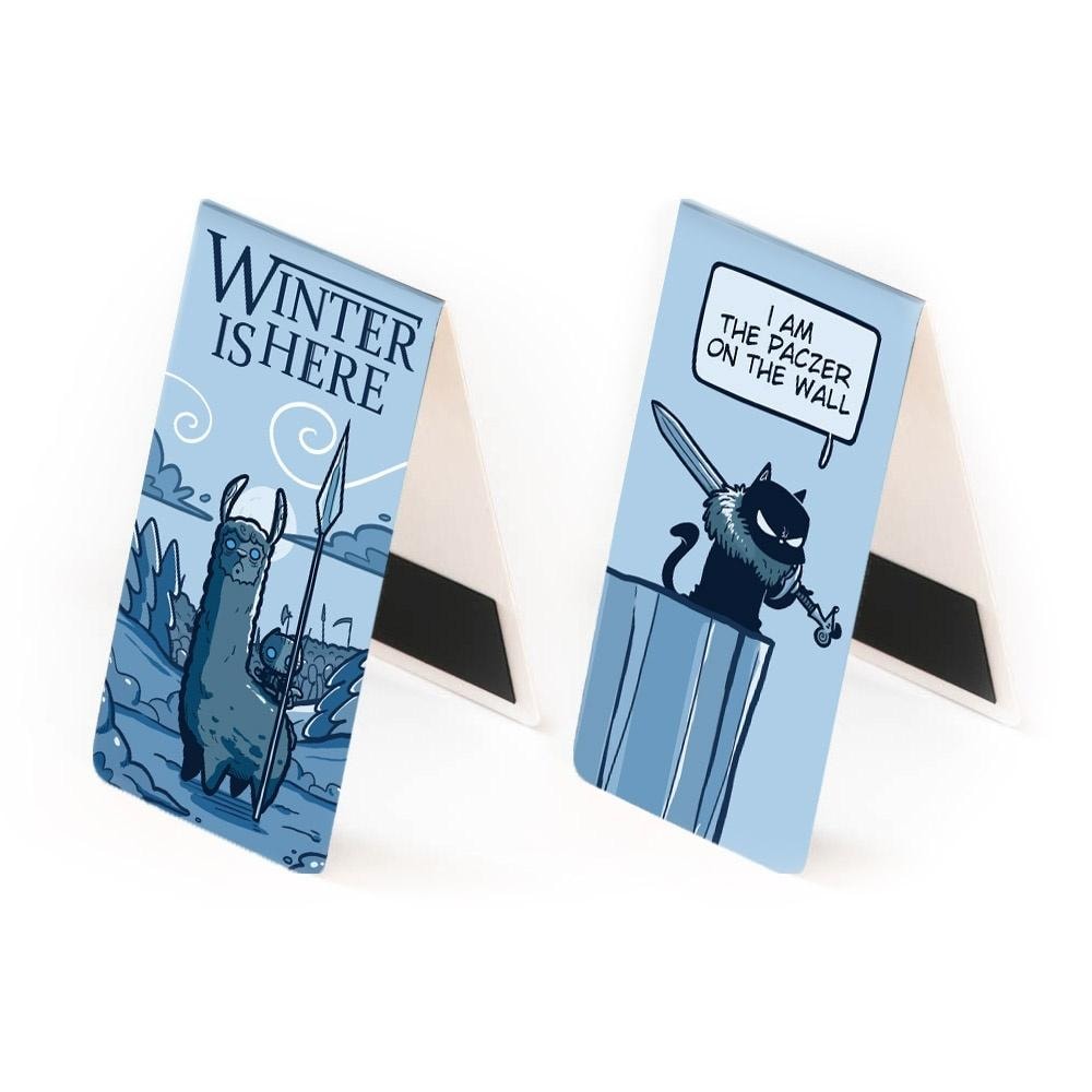 Paczer on The Wall - Magnetic Bookmark for Books