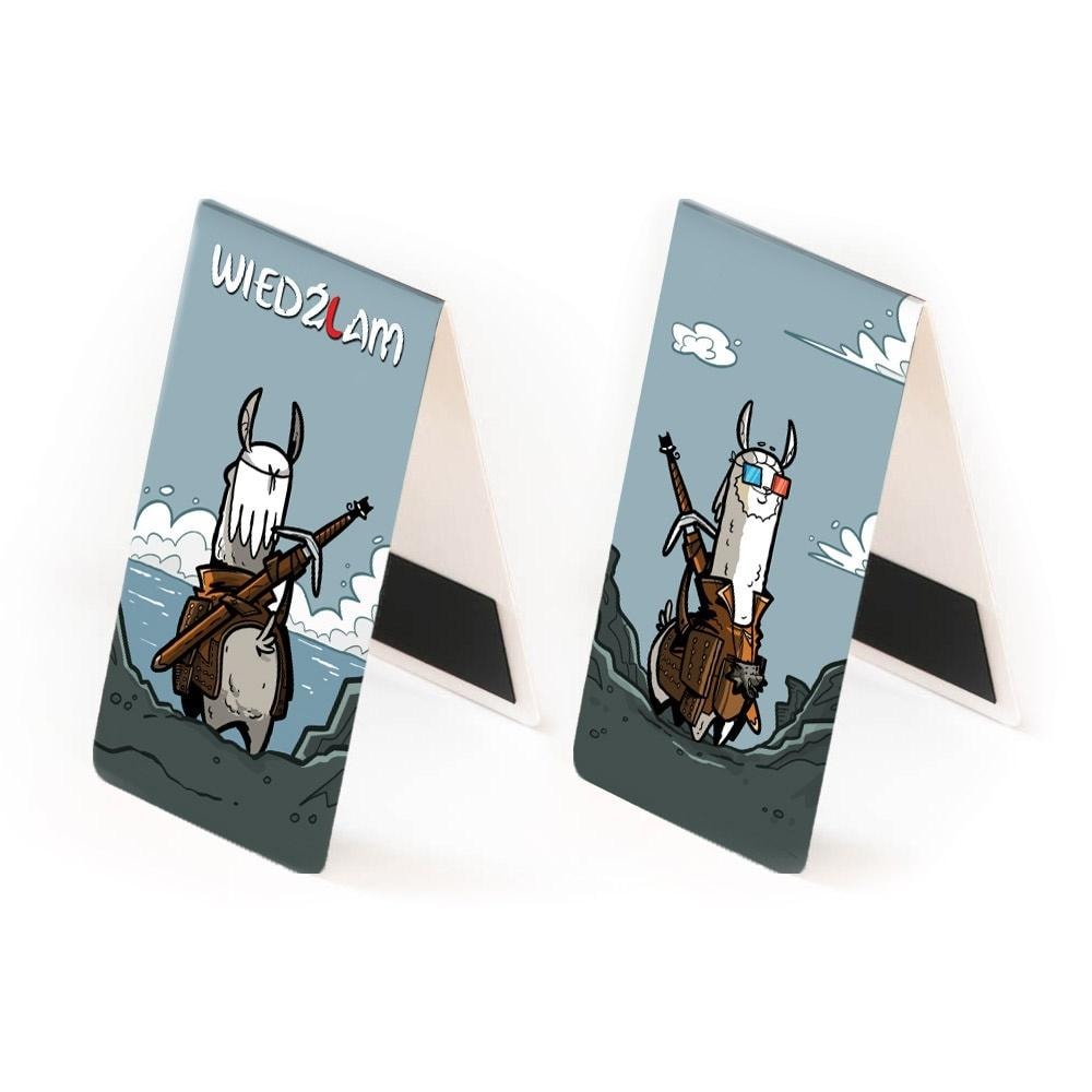 Molom Magnetic Bookmark - Witch on the Rock - ideal for book lovers