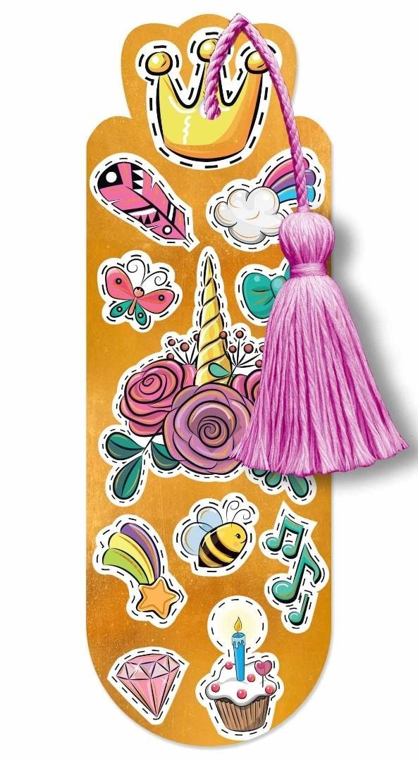 Henry Bookmark with tassel - Gilded elegance for your book