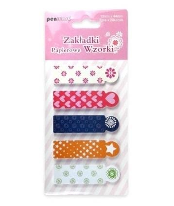 Penword Index Tabs 12x44mm - 5x20 pieces, designs