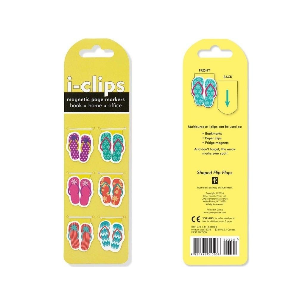 Peter Pauper Press Magnetic Bookmarks Flaps - ideal for books