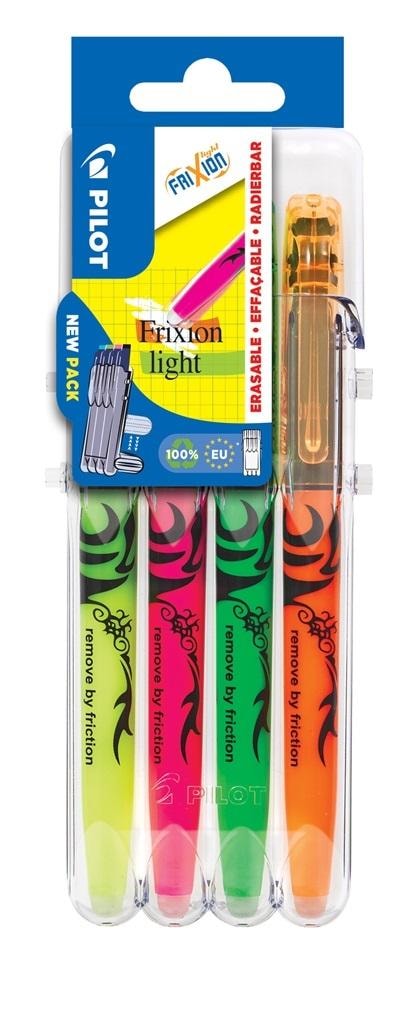 PILOT FriXion Light - Erasable highlighters 4 pieces