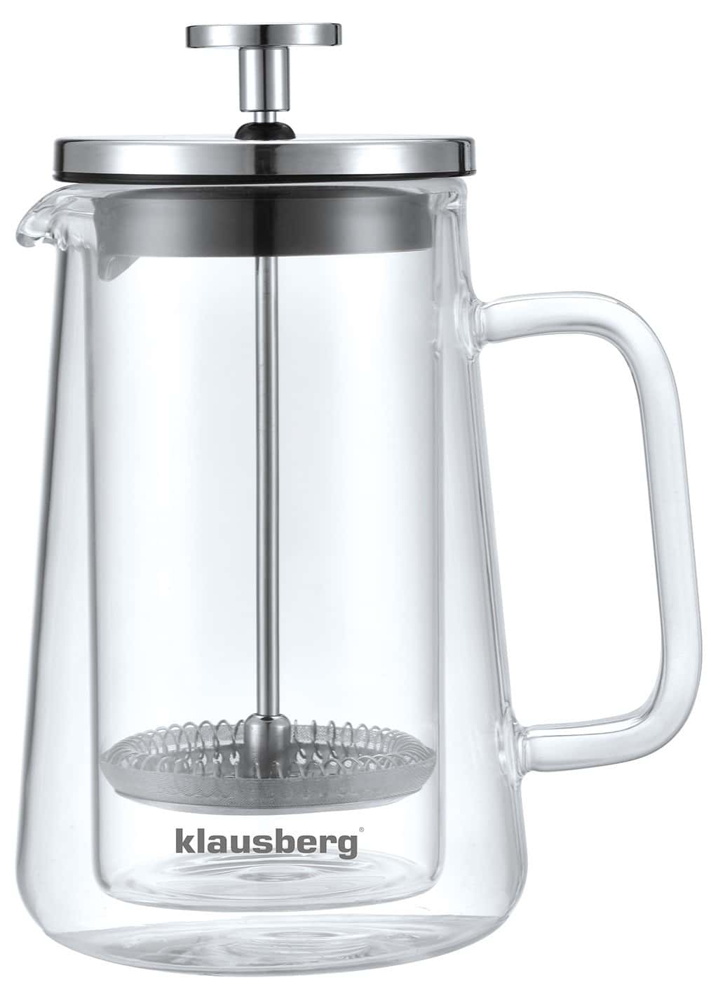 Klausberg French press coffee/tea maker KB-7684 - perfect as a gift