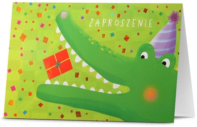 Pan Dragon Universal Invitations - 5 pieces with envelopes