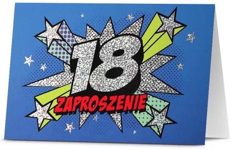 Pan Dragon Birthday invitations for 18th birthday - elegant set of 5