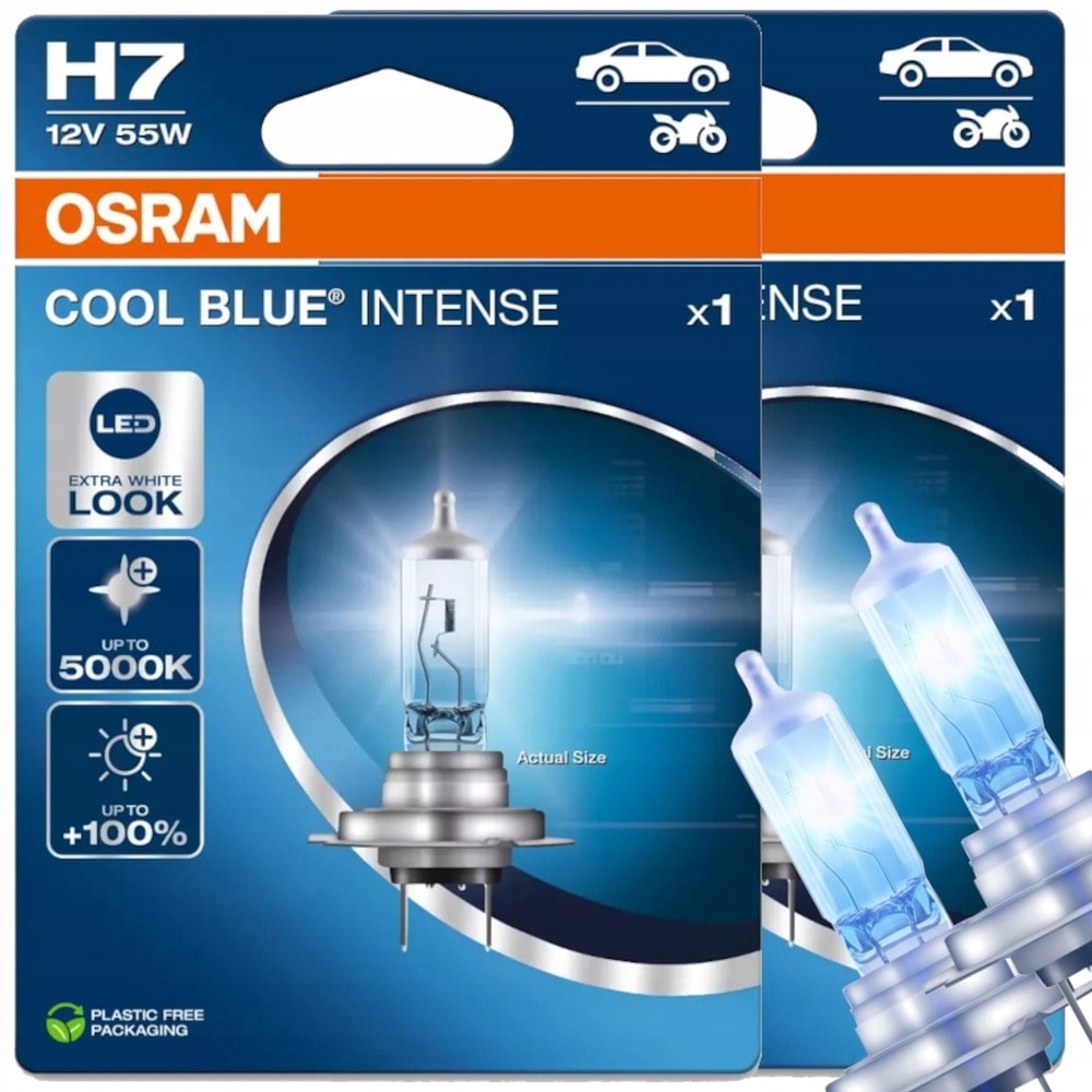 H7 55W 12V Blue Halogen Bulb - Car Halogen Bulb