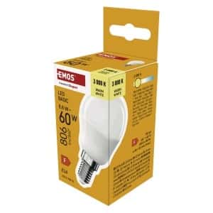 EMOS LED Bulb ZAR B MG/E14 8.8W - energy-efficient lighting