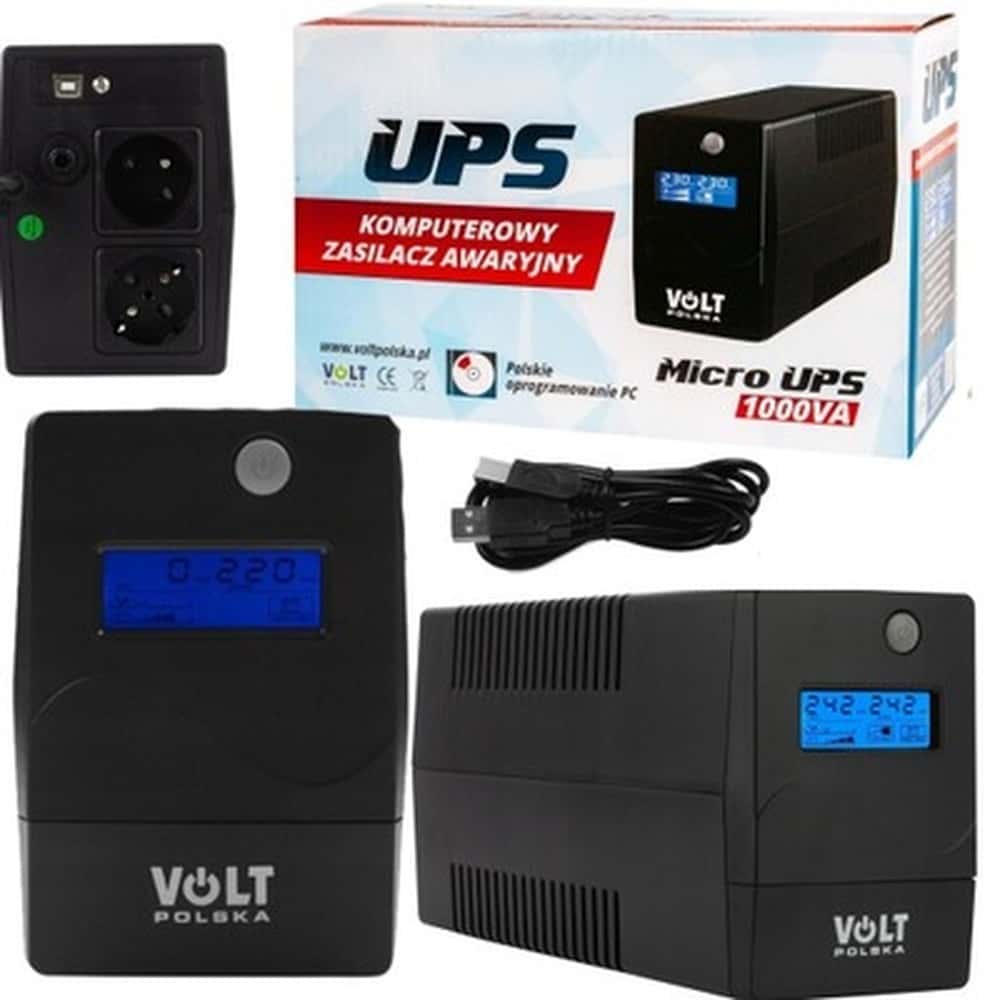 Qoltec UPS Monolith 850VA - reliable power supply