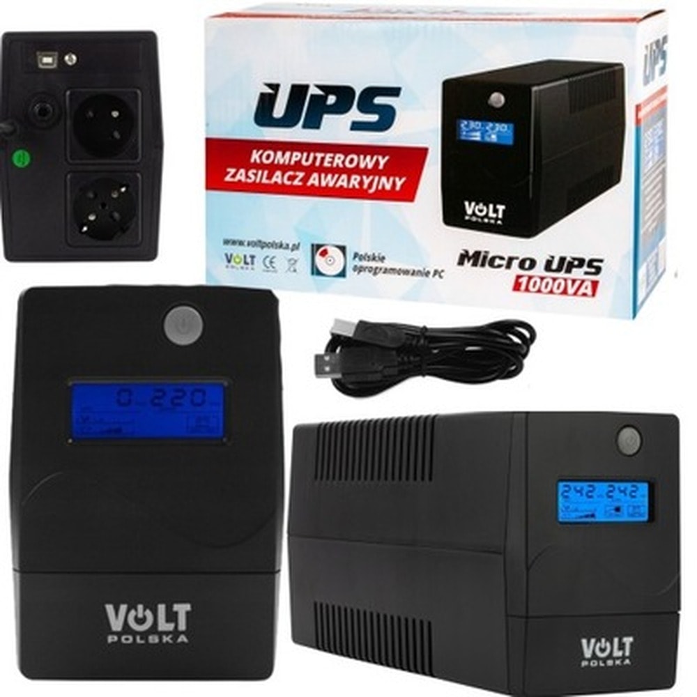 Qoltec UPS Monolith 850VA - reliable power supply