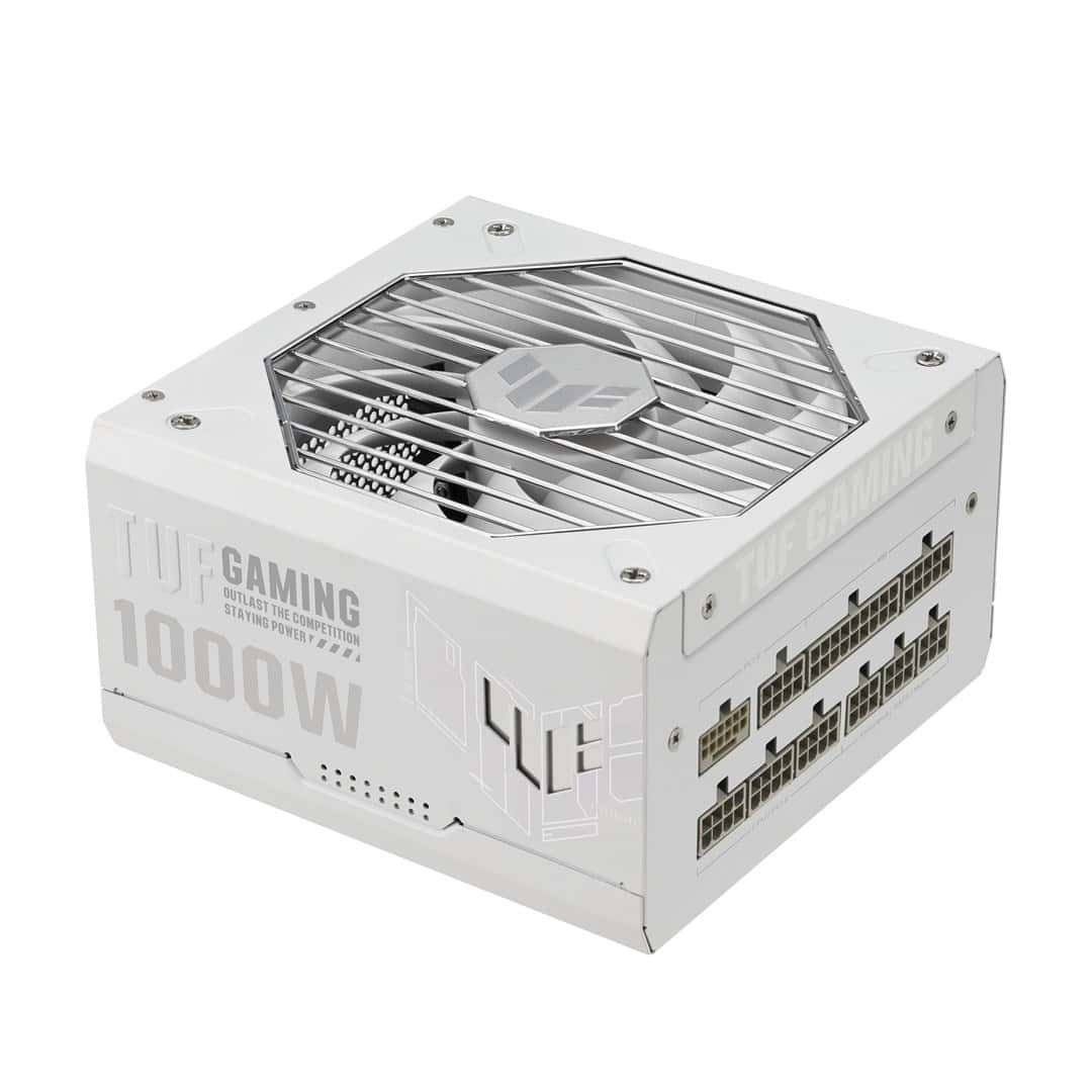 ASUS TUF Gaming 1000W Gold White Edition - Computer Power Supply for Gamers