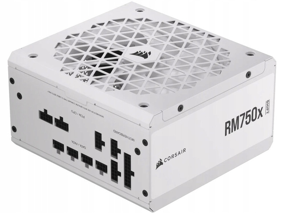 Corsair RM750x Shift - 750W 80+ Gold ATX PC Power Supply White