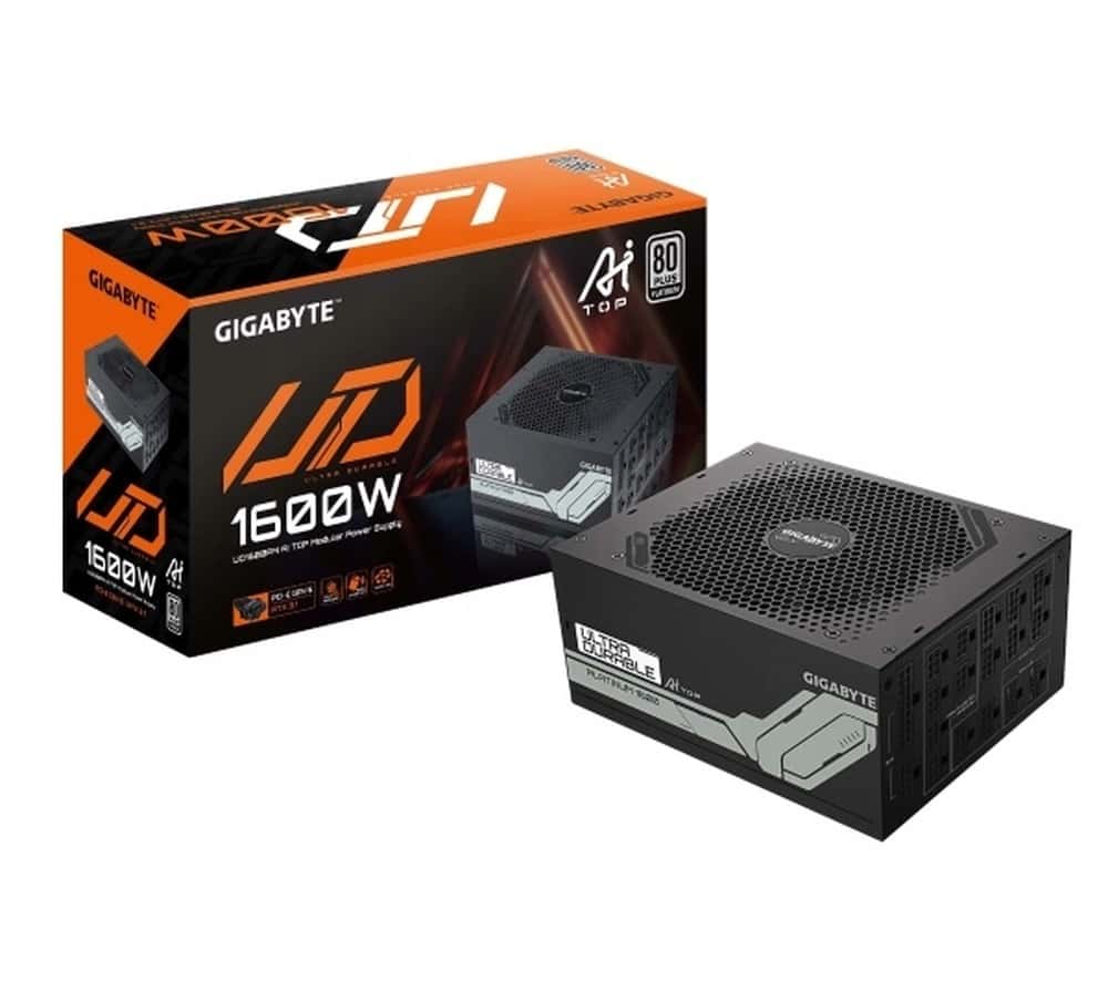 Gigabyte UD1600PM - 1600W 80+ Platinum ATX 3.1 PG5 AI Power Supply - perfect for gaming