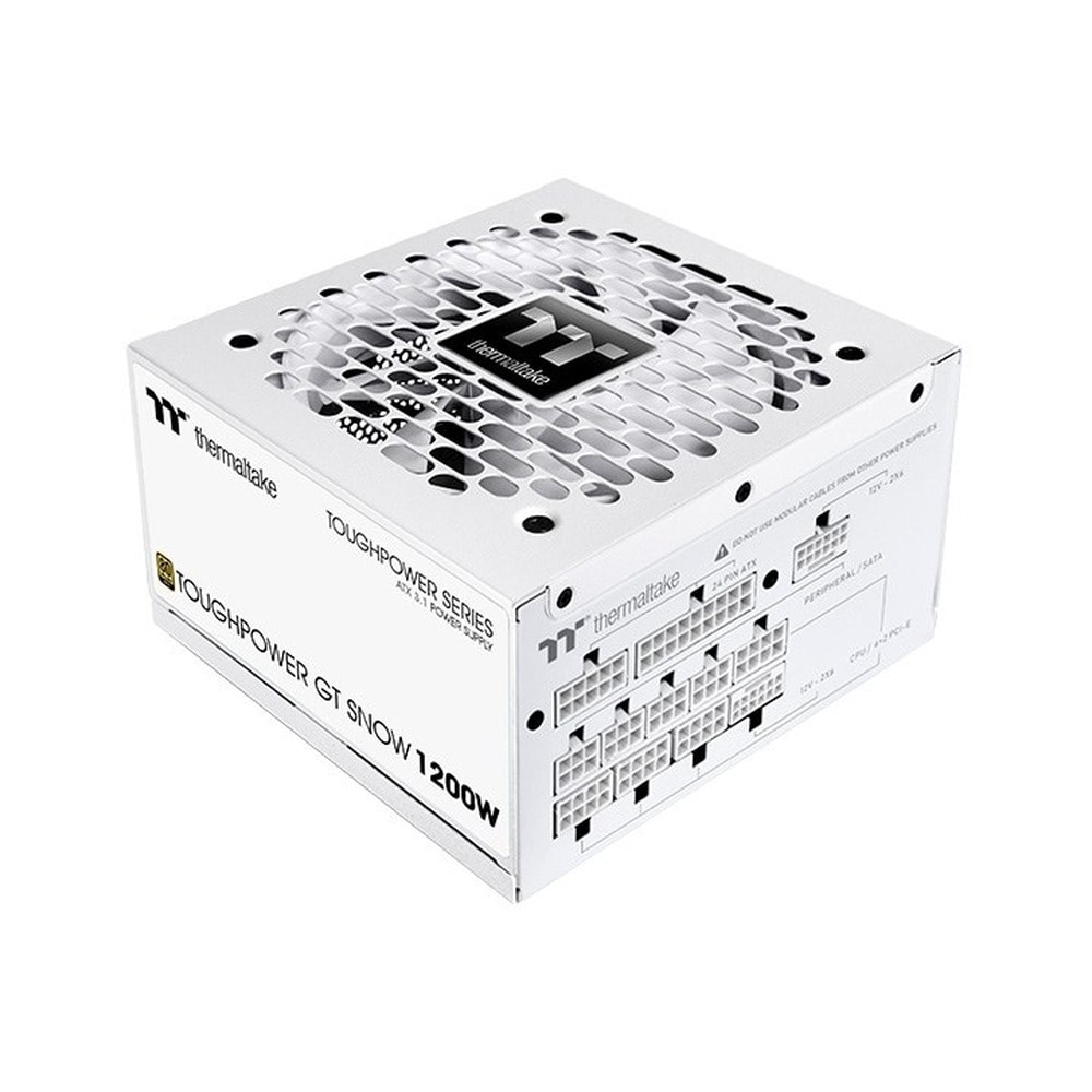 Thermaltake Toughpower GT Snow 1200W - ATX 24-Pin 80+ Gold Power Supply White